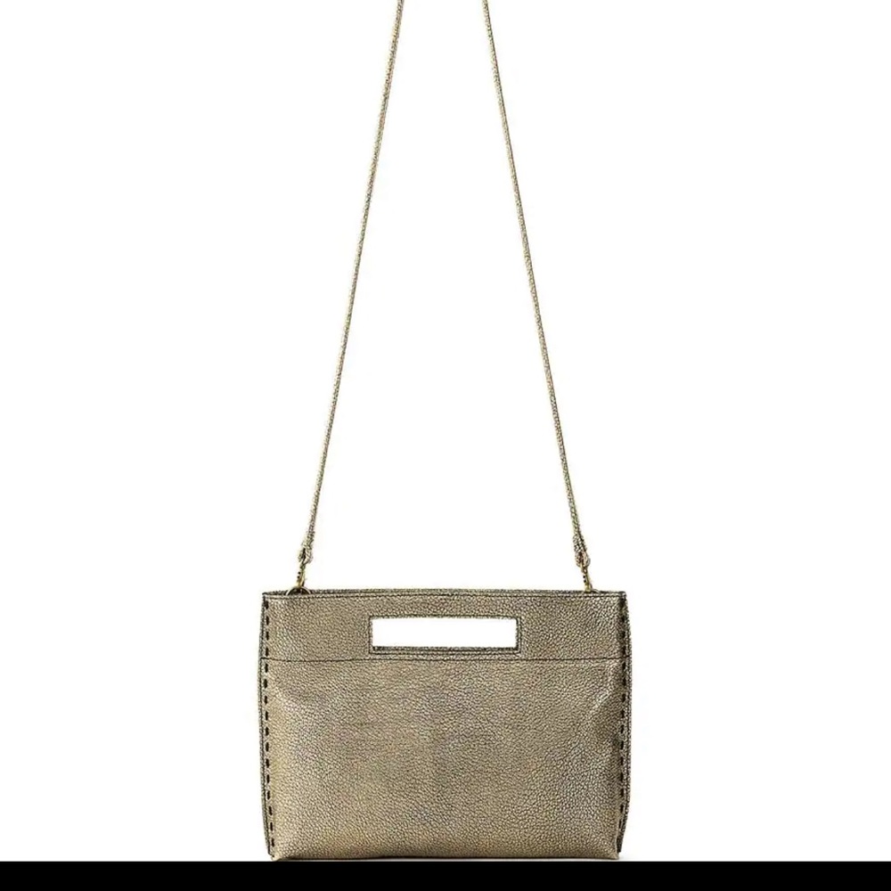 The Sak Bronze Metallic Leather Crossbody with Cutout Handle - Picture 8 of 9
